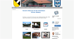 Desktop Screenshot of fsg-wittnau.ch