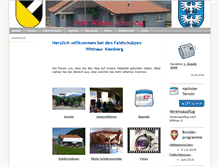 Tablet Screenshot of fsg-wittnau.ch